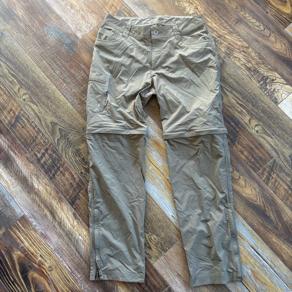Marmot Mens 30X29 Gray GR Convert Hiking Outdoor Nylon Blend Cargo Pant RN#79448